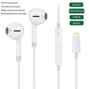 In Ear Headphones Wired for Iphone Lightning Earphones for Iphone 12 11 pro 8 7 Plus X XS MAX XR iPod Wired Earbuds with Mic