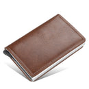 New Men women smart RFID wallet Card Holder fashion purse Aluminum alloy Business Credit Bank Card Holder Casual Mini wallet