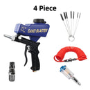 Adjustable Sandblasting Gun 90psi Portable Sand Blaster Sand Blasting Machine Gravity Small Handheld Pneumatic Blasting Gun Set
