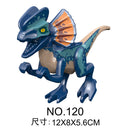 Jurassic Dinosaurs Building Blocks Indominus Rex DIY Tyrannosaurus Action Figure Models Children Toys Animals Gifts