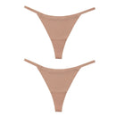 DM Ice Silk Women Panties Underwear Fitness Sports Seamless Cotton Female Lingerie Sexy T-back G-string Thong Woman Underwear