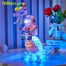 200-2880pcs Mini Micro Rocket Building Blocks Space Moon Satellite Astronaut Diamond Bricks Constructor Toys for Children Gifts