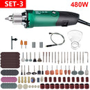 High-Power Engraver Electric Drill Engraving Dremel Rotary Tool 260W/480W Machine With Flexible Shaft 6-Position Variable Speed