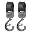2pcs Baby Hanger Baby Bag Stroller Hooks Pram Rotate 360 Degree Baby Car Accessories Stroller Organizer Stroller Accessories