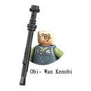 Disney Luke Skywalker Ahsoka Tano Building Block Yoda Obi-Wan Kenobi Sith Kylo Ren Count Dooku Starkiller Brick Figure Toy
