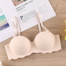 Sexy Bras Push Up Seamless Underwear for Women Solid Color Wireless Lingerie One-pieces Gather Convertible Straps Brassiere