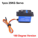 Waterproof 20KG 25KG 30kg 35kg 40KG 60KG Servos 180 270 360 Degree Large Torque Digital Servo Metal Gears 25T Arm For RC Car