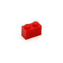 100pcs DIY Building Blocks Thick Figures Bricks 1x2Dots Educational Creative Size Compatible With 3004 Plastic Toys for Children