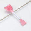 1pcs Face Mask Brush Silicone Gel Facial Mask DIY Brushes Original Soft Fashion Beauty Women Skin Face Care Home Makeup Tools