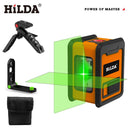 2 Lines Laser Level Self Levelling Green Beams Laser Horizontal & Vertical Cross-Line