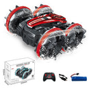 Newest High-tech Remote Control Car 2.4G Amphibious Stunt RC Car Double-sided Tumbling Driving Children&