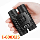 700x25 HD Powerful Binoculars Telescope 5000m/50000m Long Range Folding Mini BAK4 FMC Optics For Hunting Outdoor Camping Sports