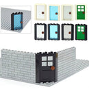 Thick Wall Figures Bricks Compatible 98283 15533 DIY 1x2 1x3 1x4 1+2 Dots Building Blocks Educational House Contruction Toys