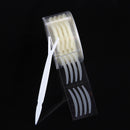 Monja 600pcs S/L Makeup Clear Gray Beige Eyelid Stripe Big Eyes Invisible Double Fold Eyelid Shadow Tape Stickers Beauty Tools