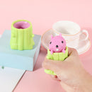 Squeezing Squirrel Cup Toys Decompression Fidget Antistress Sensory Stress Reliefing Gift For Kids Adults