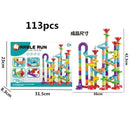 142 Pcs Marble Run Building Blocks Marbles Slide Toys For Children DIY Creativity Constructor Educational Toys Children Gift