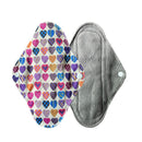 1 Pcs Natural Bamboo Charcoal Sanitary Pads For Normal Reusable Cotton Protection Female Sanitary Napkin