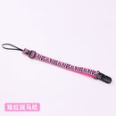 1pcs Comfortable Material Pacifier Cute Baby Clips Chain Dummy Clip Holder Nipples Children Cartoon Pacifier Clip Soother Holder