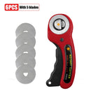 LeatherCraft 45mm Rotary Cutter Leather Cutting Tool Patchwork Sewing Quilting Fabric Cutter Circular Blade DIY For Leather Tool
