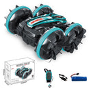 Newest High-tech Remote Control Car 2.4G Amphibious Stunt RC Car Double-sided Tumbling Driving Children&