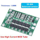 3S/4S 40A 60A Li-ion Lithium Battery Charger Protection Board 18650 BMS For Drill Motor 11.1V 12.6V/14.8V 16.8V Enhance/Balance