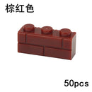 Thick Wall Figures Bricks Compatible 98283 15533 DIY 1x2 1x3 1x4 1+2 Dots Building Blocks Educational House Contruction Toys