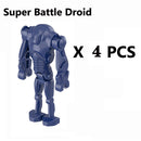 Disney R2-D2 Building Blocks C-3PO General Grievous R4-P17 K-2SO IG88 Battle Buzz Droid Star Bricks Action Figures Christmas Toy