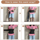 Waist Bandage Wrap Trimmer Belt Waist Trainer Body Shapewear Tummy Wrap Woman Flat Belly Slimming Gain Postpartum Sheath Belt
