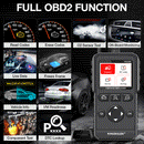KINGBOLEN YA200 OBD2 Scanner Professional Auto Engine System Diagnostic Tool Lifetime Free Automotive DTC Lookup Code Reader