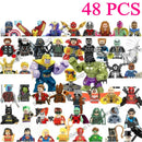 Disney 4cm Children Anime figure Building Blocks Kid Gift Toy Model Mini City Movies Characters Figurine Compatible With Lego