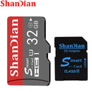 ShanDian Original Smart High quality 64GB Class 10 Memory Card SmartSD 16GB 32GB TF Card SmartSDHC/SDXC for Smartphone/Tablet PC