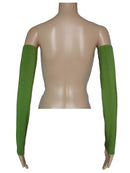 New Fashion One Piece Sleeves Arm Cover Shrug Hijab Muslim Women Hijab 20 Colors Arm Warmers Femme