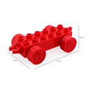 Big Building Blocks Accessories Compatible Large Bricks Children Kids Truck Car Bus City Traffic Series Assembly Educational Toy