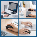 Rechargeable Wireless Bluetooth Mouse Aieach Silent WIRELESS COMPUT MOUS USB Ergonomic Gamer Mouse For Computer Laptop Macbook