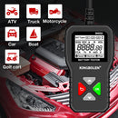 KINGBOLEN BM550 Car Battery Tester 6V 12V 24V 100-2000 CCA Battery System Detect Auto Battery Analyzer Car Battery Tool PK KW208
