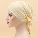 Modal New Soft Under Cap Inner Hijab Cap Stretchy Muslim Women Bandage Underscarf Bonnet Islamic Turban Headband Adjustable