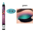 Pearlescent Eyeshadow Pen 12 Colors Lasting Waterproof Not Blooming Shiny Glitter Silkworm Gel Pen Eye Shadow Pencil Cosmetic