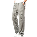 Loose Straight men pants summer Tactical Cargo Pants Multiple Pockets Fitness Work Male Trousers Streetwear Big Size 5XL