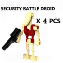 Disney R2-D2 Building Blocks C-3PO General Grievous R4-P17 K-2SO IG88 Battle Buzz Droid Star Bricks Action Figures Christmas Toy