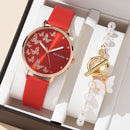 2022 New Watch Women Fashion Casual Leather Belt Watches Simple Ladies Round Dial Quartz Wristwatches Dress Clock Reloj Mujer