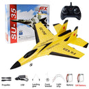 Rc Plane SU 57 Radio Controlled Airplane with Light Fixed Wing Hand Throwing Foam Electric Remote Control Plane toys for kids