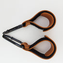 1/2pcs PU Leather Baby Bag Stroller Hook Pram Rotate 360 Degree Rotatable Cart Organizer Pram Hook Stroller Accessories