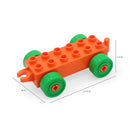 Big Building Blocks Accessories Compatible Large Bricks Children Kids Truck Car Bus City Traffic Series Assembly Educational Toy