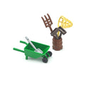 Food Building Blocks City Friend Accessories Bread Chips Roast Chicken Pizza Hot Dog Fish Fruit Carrot Basket Classic DIY Bricks