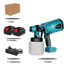800ML Electric Spray Gun Cordless Paint Sprayer Auto Furniture Steel Coating Airbrush Compatible For Makita 18V Battery