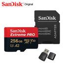 SANDISK Ultra 256GB Micro SD 128GB Memory Card 64GB 32GB Micro SD Card SD/TF Flash 512GB 1TB 400GB Microsd for Phone Extreme Pro