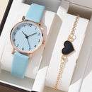 2022 New Watch Women Fashion Casual Leather Belt Watches Simple Ladies Round Dial Quartz Wristwatches Dress Clock Reloj Mujer