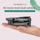 XKJ 2022 New E99 RC Mini Drone 4K 1080P 720P Dual Camera WIFI FPV Aerial Photography Helicopter Foldable Quadcopter Dron Toys