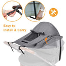 Universal Baby Stroller Accessories Sun Shade Cover UV Protection Sunshade Carriage Canopy Cover for Pram BabyCar Seat Sun Visor