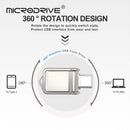 USB Flash Drive 32GB OTG Metal USB 2.0 Pen Drive Key 64GB Type C High Speed pendrive Mini Flash Drive Memory Stick